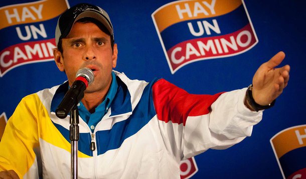 Capriles diz que governo não tem legitimidade