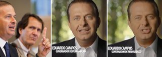Campos estreia na TV com discurso de candidato