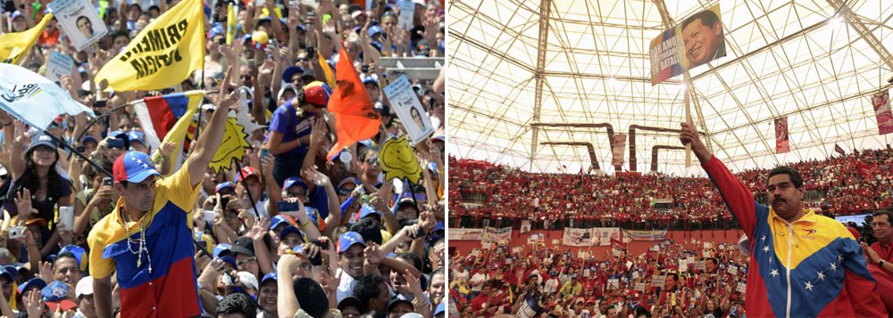 Emocional, campanha termina na Venezuela