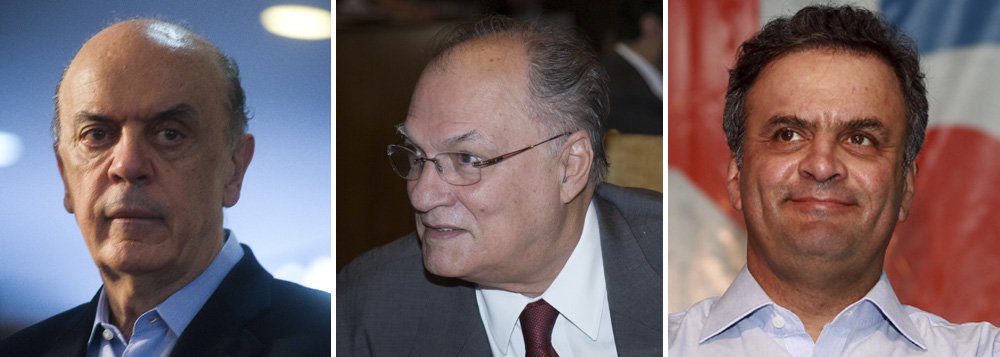 PPS reúne Serra e Aécio em conferência