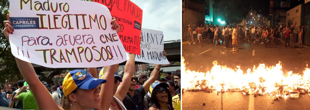 "Panelaço" convocado por Capriles gera tumulto