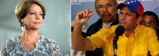 Para Eliane, oposição venceu na Venezuela