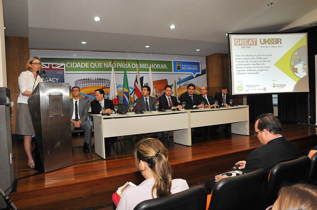 BH debate eventos esportivos com britânicos