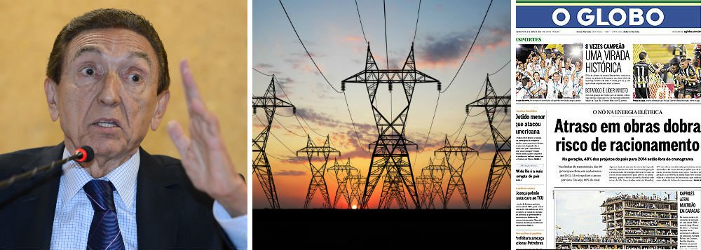 Lobão desmente, de novo, risco de apagão