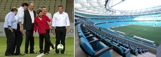 Dilma inaugura Arena Fonte Nova na próxima segunda