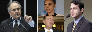 “Prefiro ficar no Senado, mas seria vice de Eduardo”