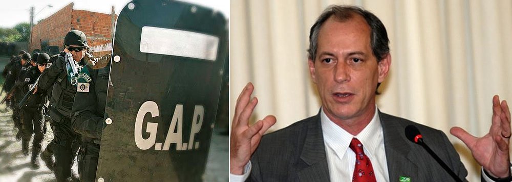 Ciro Gomes consultor ou secretário de segurança?