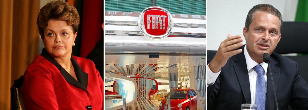 Fiat quer evitar ficar no meio de briga PT X PSB