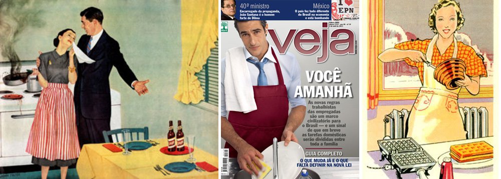 Veja propaga terrorismo do desemprego doméstico Veja propaga terrorismo do desemprego doméstico