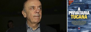 Serra recebe indenização simbólica pelo livro "Privataria Tucana"