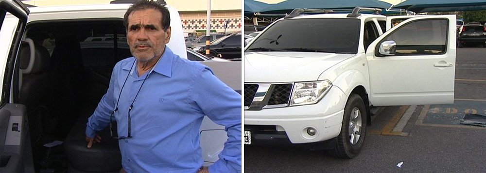 Ladrões arrombam carro de vereador e levam R$ 1 mi