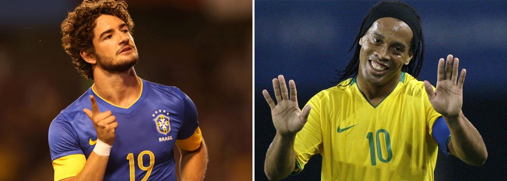 Felipão convoca Pato e Ronaldinho para amistoso