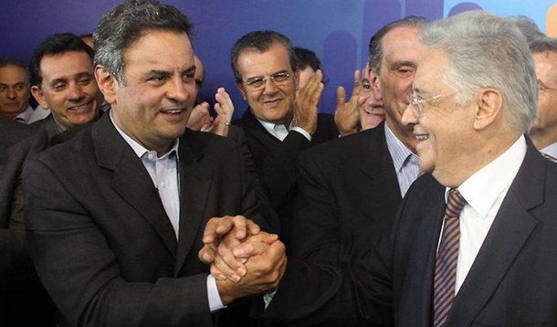Tucanos já passam o ‘chapéu’ por Aécio