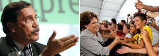 Merval vê ducha fria, mas prevê segundo turno
