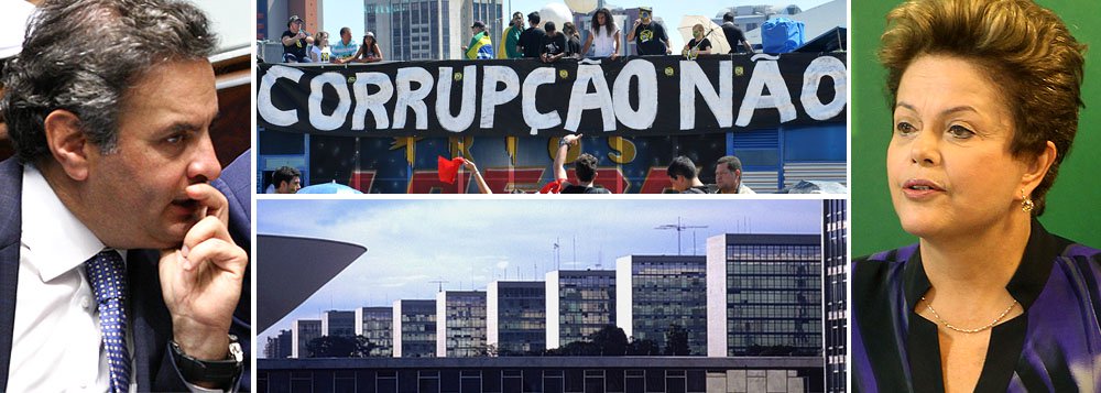 Aécio promete cortar ministérios de 39 para 18