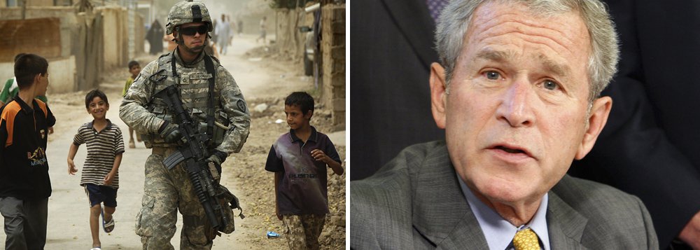 Guerra do Iraque matou 174 mil. E o culpado é ele