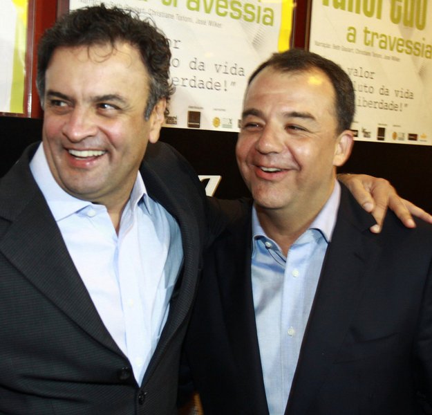 Merval: Aécio aposta em aliança com Cabral