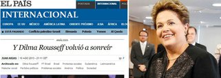 "E Dilma voltou a sorrir", diz El País "E Dilma voltou a sorrir", diz El País