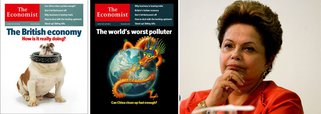 Economist: Consolo de Dilma é fraqueza de adversários