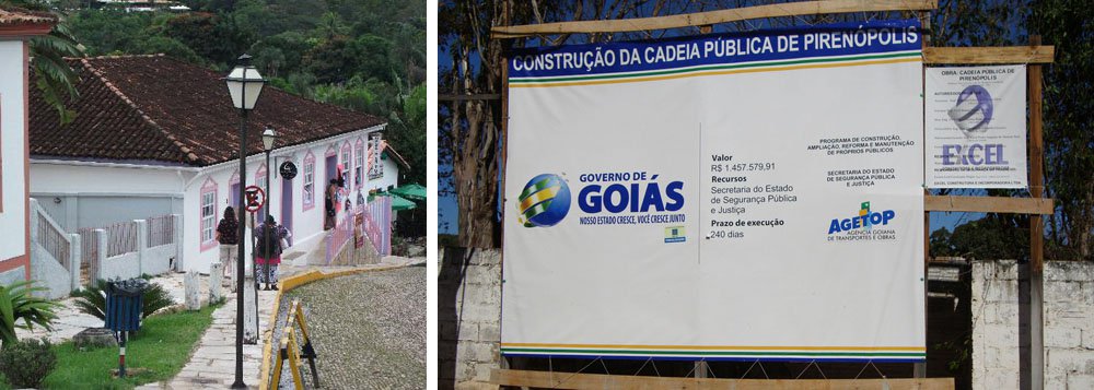Juiz embarga obra da cadeia de Pirenópolis