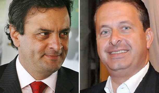 Eduardo Campos e Aécio buscam apoio em Brasília