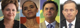 Dilma e Marina sobem em pesquisa Datafolha