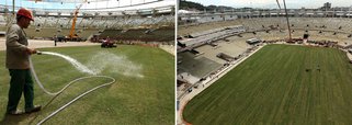 Maracanã ganha novo gramado para as Copas