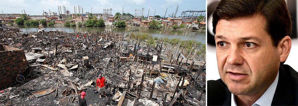 Prefeitura de Recife coordena socorro às vítimas de incêndio