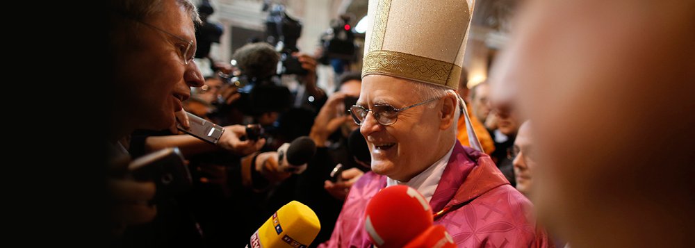 Mídia global vê d.Odilo favorito em conclave