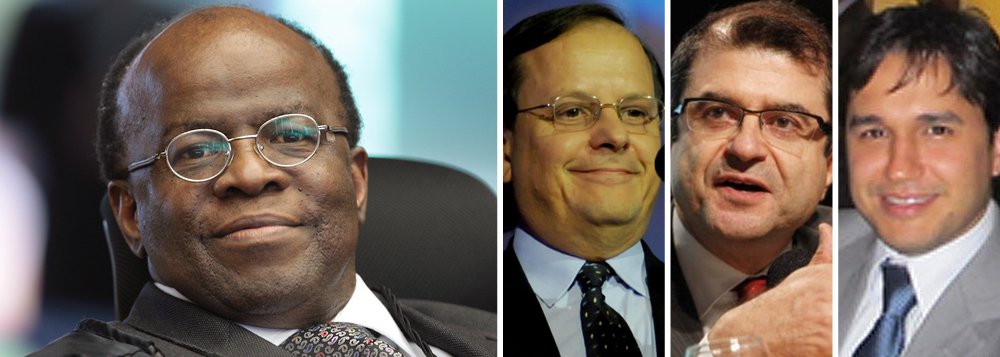Mesmo atacado, Estadão se curva a Joaquim Barbosa Mesmo atacado, Estadão se curva a Joaquim Barbosa