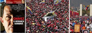 O povo idolatra Chávez e Veja vê herança maldita