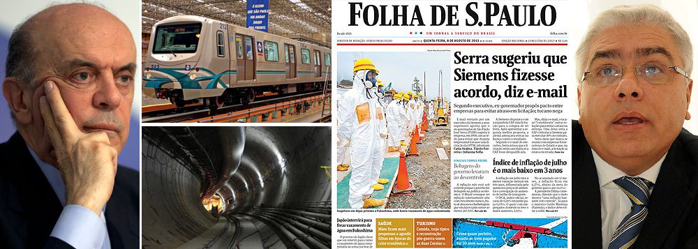 'Serra sugeriu acordo a Siemens', diz diretor