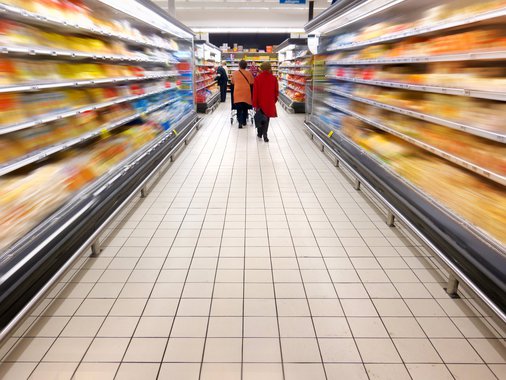 Alimentos em alta