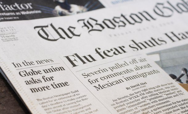 Em queda, NYT vende Boston Globe por US$ 70 mi