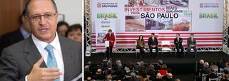 Alckmin rebate Dilma e cobra verba para o Metrô