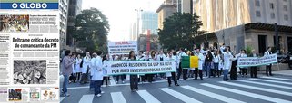 Globo a favor do Mais Médicos e contra o corporativismo