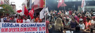 Manifestantes ocupam Câmara de Vereadores