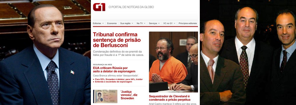 Sonegação (na Itália) é notícia para a Globo Sonegação (na Itália) é notícia para a Globo