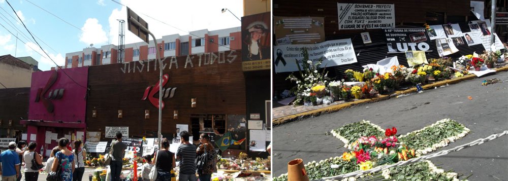 Sobe para 241 número de mortos em Santa Maria
