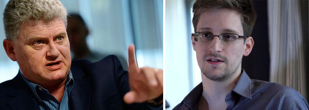 Pai de Snowden pede que ele fique na Rússia