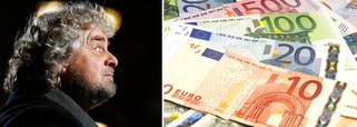 Grillo defende referendo sobre o euro