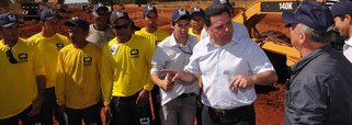 Asfalto na GO-326 vai ligar Montes Claros a Jaupaci
