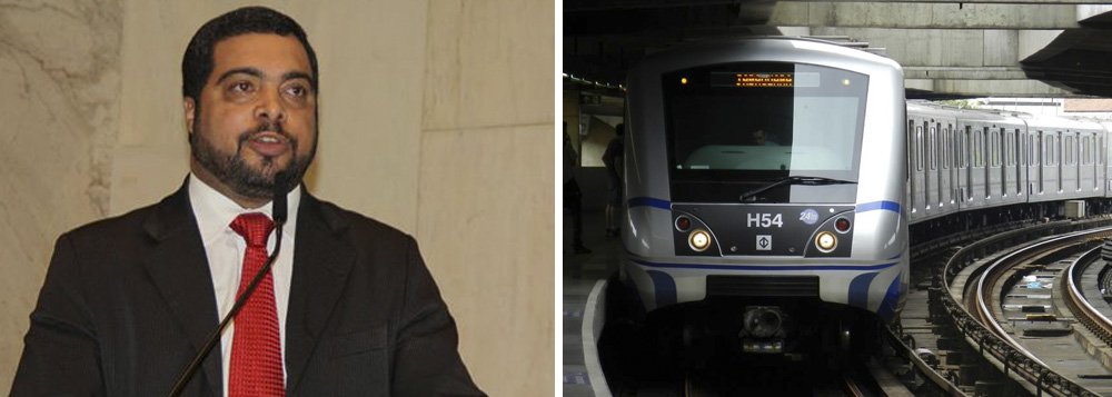 Deputado critica demora do MP em caso do metrô