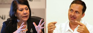 Eliana nega candidatura, mas elogia Campos