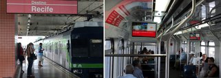 Metroviários ameaçam parar no Recife