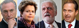 Temer vice em 2014 e Campos presidente em 2018