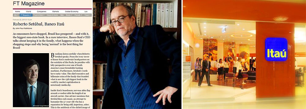 O revelador lamento do dono do Itaú