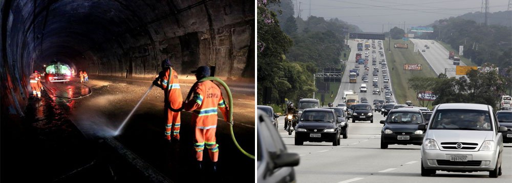 Após 30 horas de bloqueio, Imigrantes é liberada