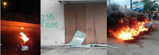 "Não Pago" volta a queimar João, apedreja ônibus e fecha terminal DIA