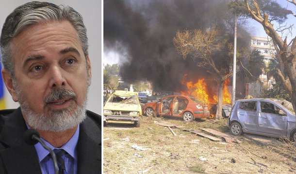 Patriota condena violência na Síria